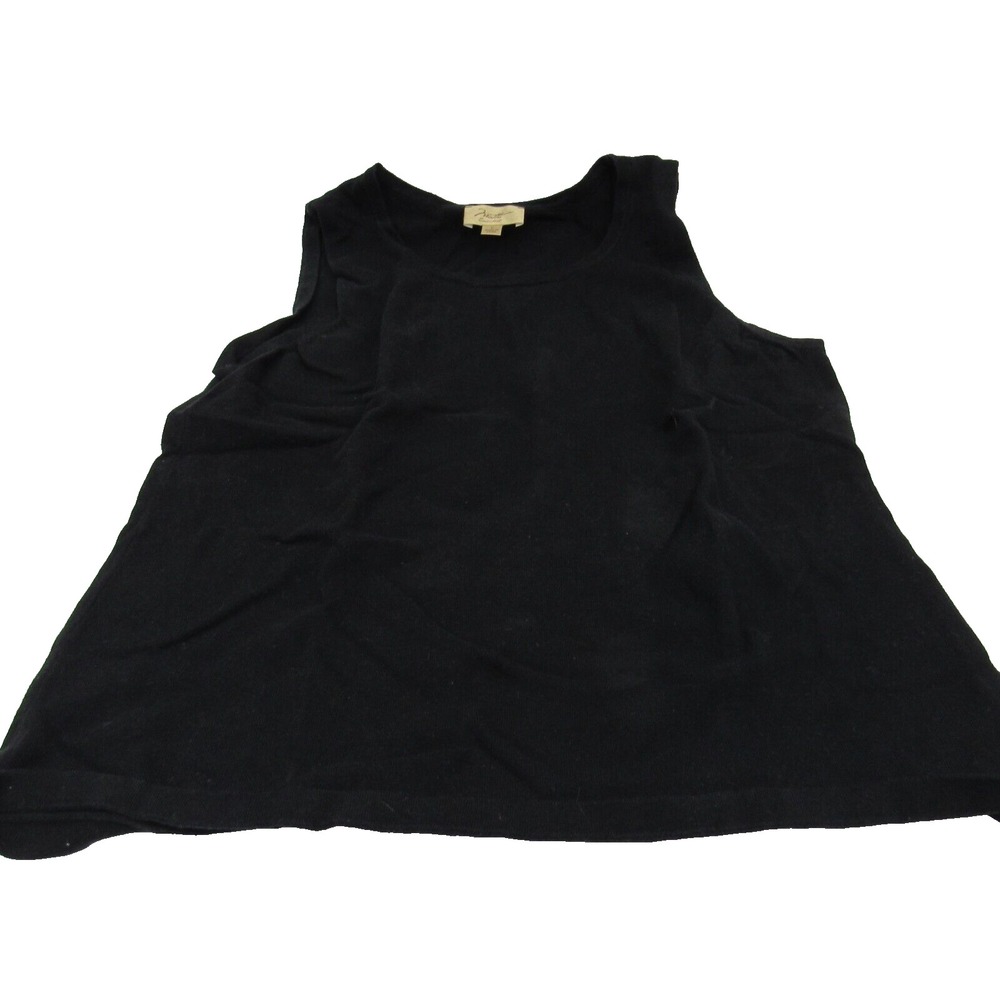 Motto Modern Womens Knit Layering Tank, Black LG